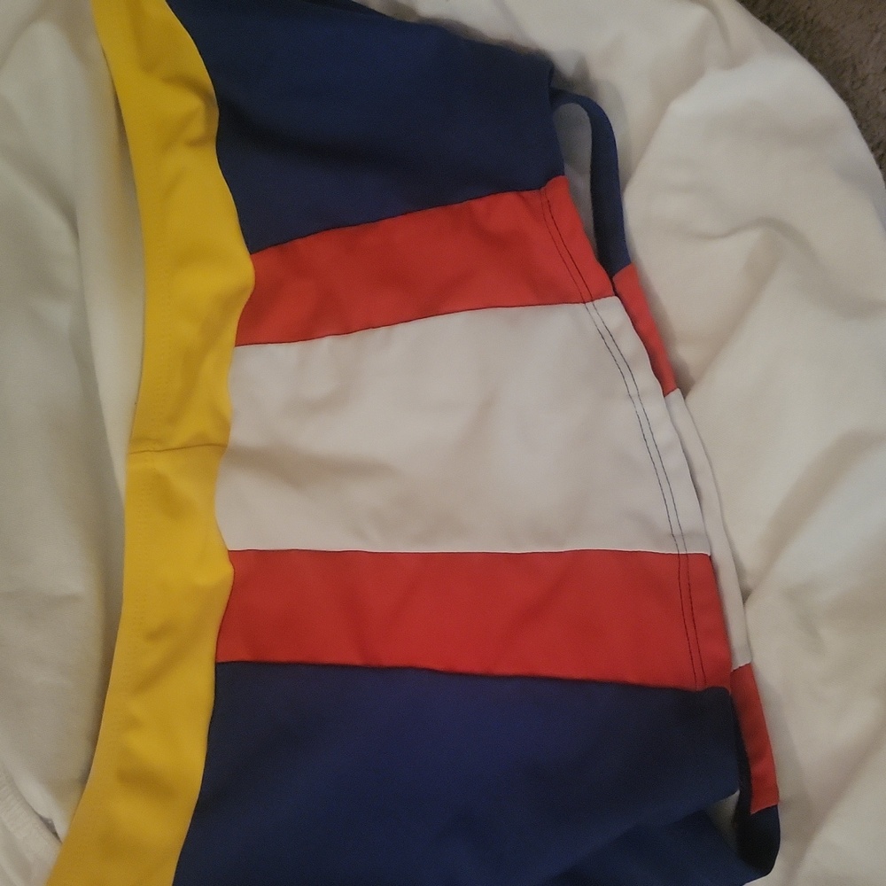 My Hero Academia Hot Topic  Red Blue Yellow Swim Bikini Bottoms Size XL - Picture 5 of 5